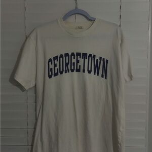 Brandy Melville Georgetown White T-Shirt Like New!